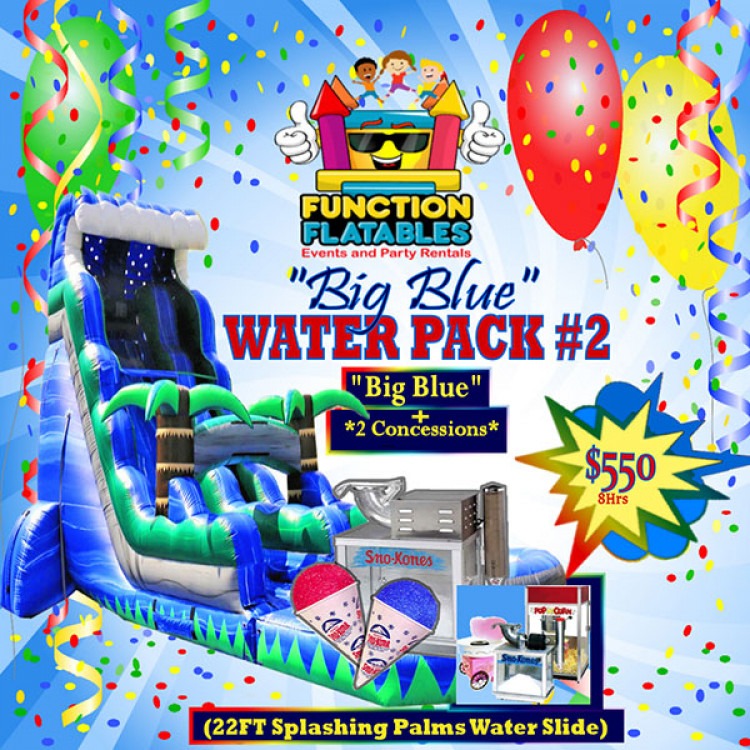 BIG BLUE Water Pack #2