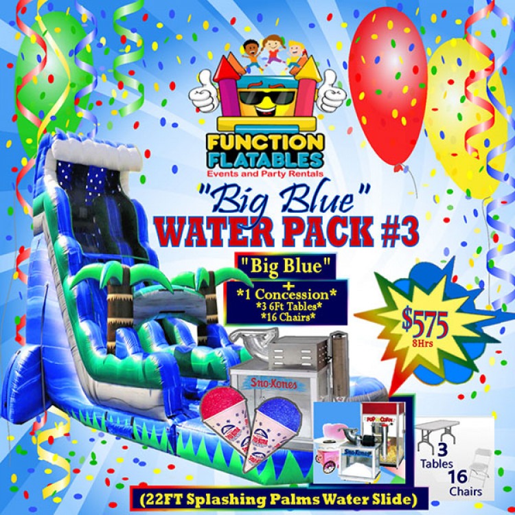 BIG BLUE Water Pack #3