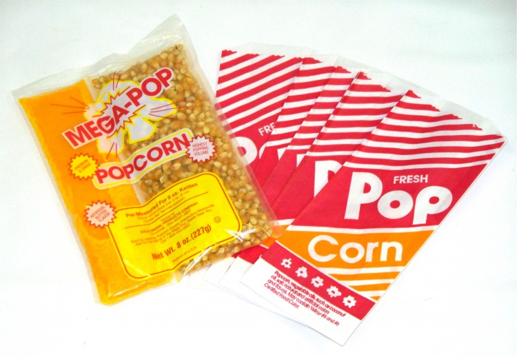 Extra Popcorn Servings/Supplies