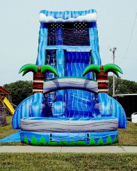 22ft SPLASHING PALMS WATER SLIDE